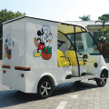 CE approuve la voiture de livraison de nourriture électrique à batterie (DU-F4)